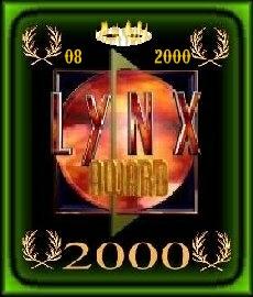 Lynx August 2000 Millennium Award
