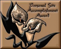 Personal Site Award